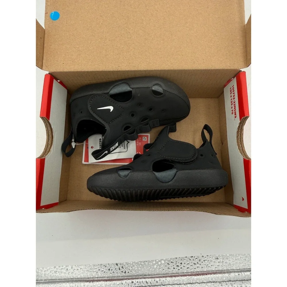 Nike Sunray Protect 4 TD Kids 5C Black Water Sandals HF6278-001